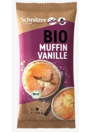 Schnitzer Bio Muffin Vanille Btl 140g