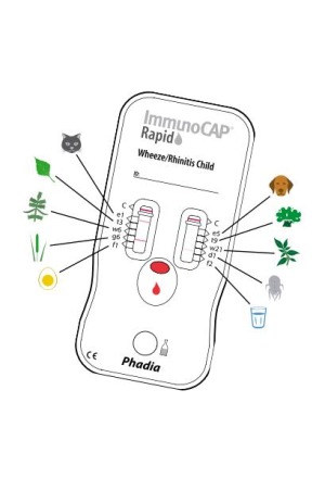 IMMUNOCAP Rapid Asthma Rhinitis Test Adult 10 Stück