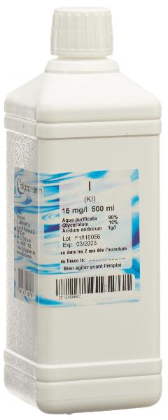 OLIGOPHARM Iod Lös 15 mg/l 500 ml