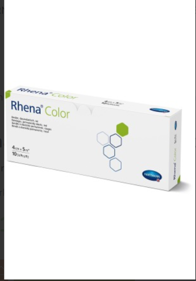 RHENA Color Elast Binde 4cmx5m rot offen 10 Stück RHENA Color Elast Binde 4cmx5m rot offen 10 Stück