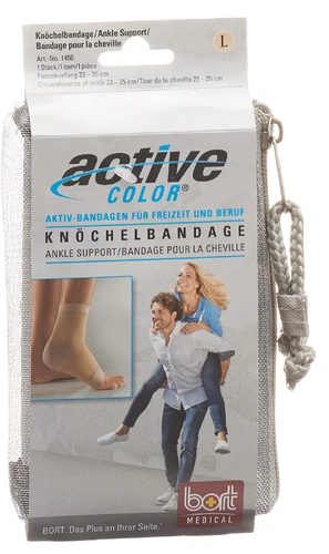 Bort ActiveColor Kniebandage XXL bis 29 cm beige