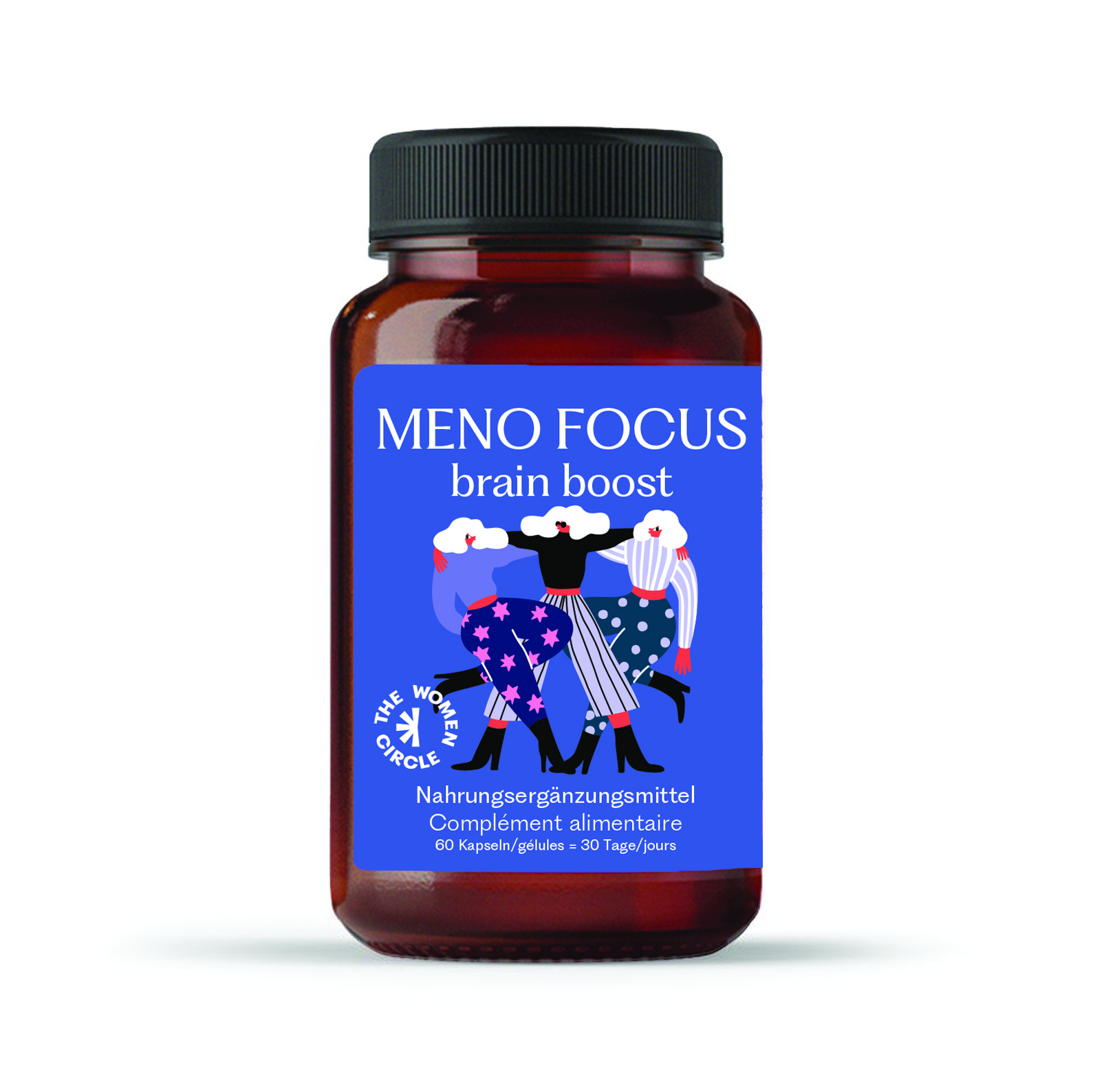 THE WOMEN CIRCLE Meno FOCUS brain boost 60 Stück THE WOMEN CIRCLE Meno FOCUS brain boost 60 Stück