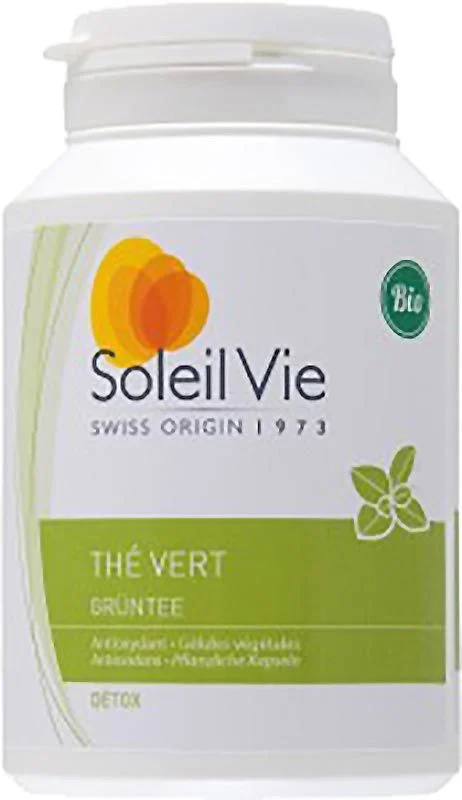 Soleil Vie Grüntee Kapseln 470 mg Bio 100 Stück