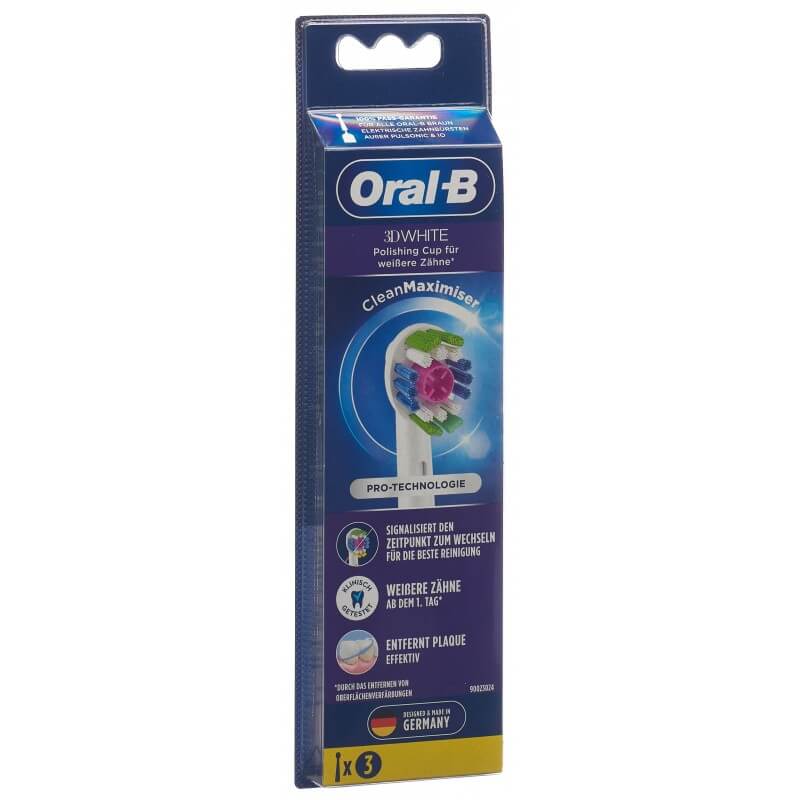Oral-B Aufsteckbürsten 3D White CM 3 Stück Oral-B Aufsteckbürsten 3D White CM 3 Stück
