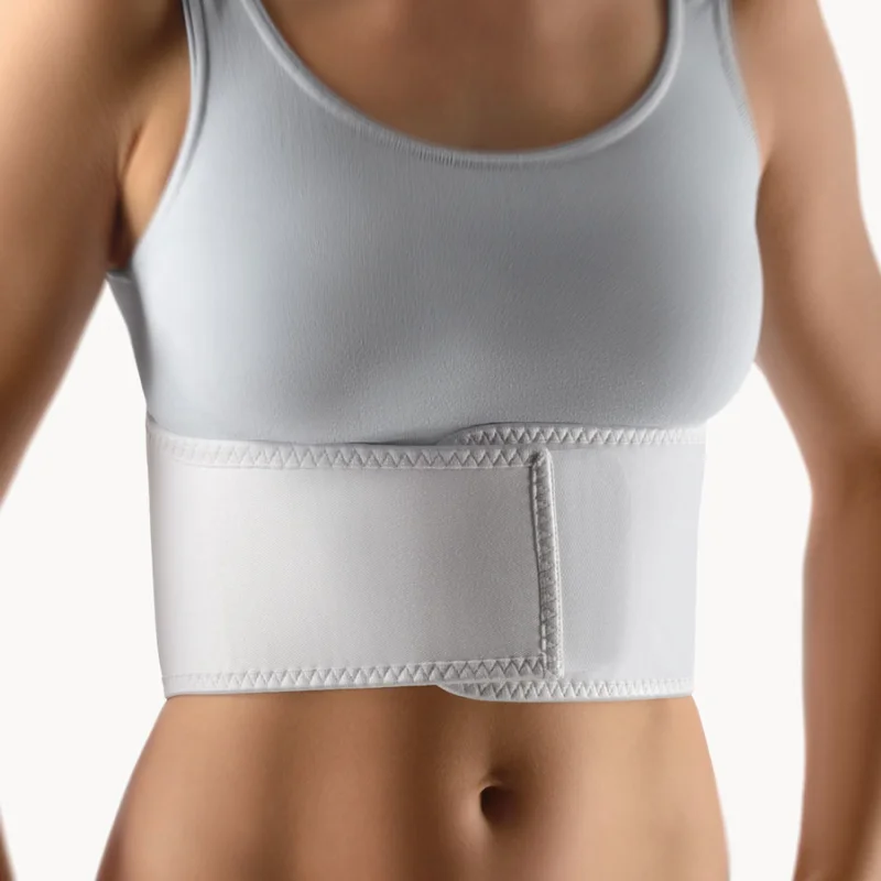 Bort Rippengürtel Damen 12/16cm L -89cm weiss Bort Rippengürtel Damen 12/16cm L -89cm weiss