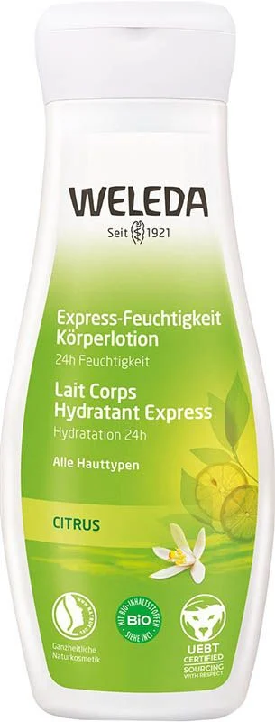WELEDA Körperlotion Citrus Express-Feuchtig 200ml WELEDA Körperlotion Citrus Express-Feuchtig 200ml