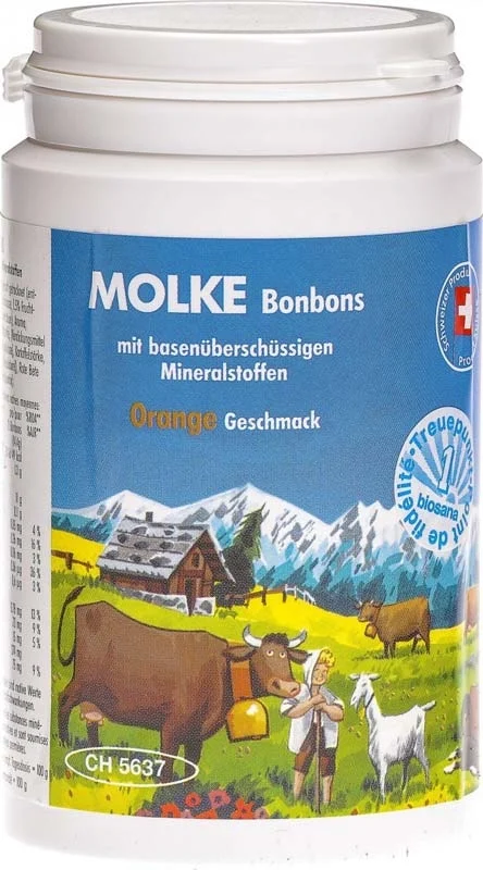 Biosana Molke Bonbons Orange Dose 190g