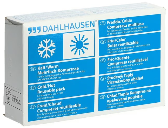 DAHLHAUSEN Kalt-/Warm-Kompresse 13x14cm Mini 2 Stück