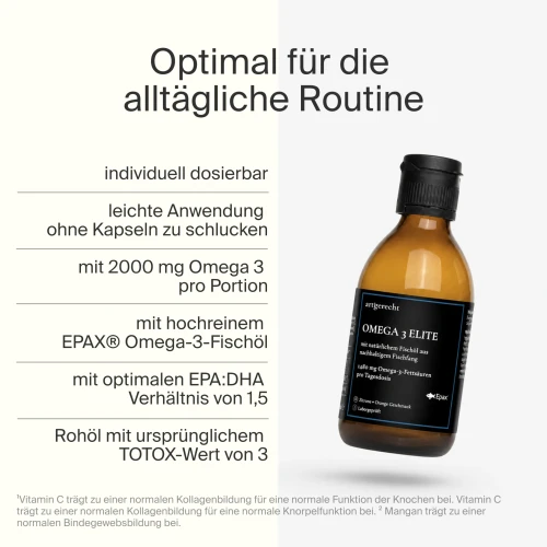 Omega 3 Elite Fischöl flüssig 2.000mg 150ml