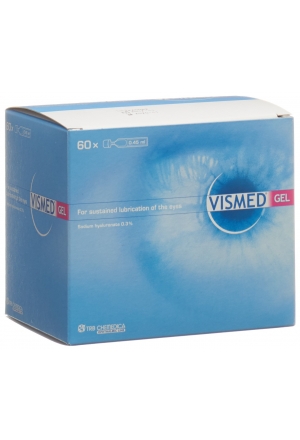 VISMED Gel 3 mg/ml Hydrogel Benetzung des Auges 60 Monodos 0.45ml