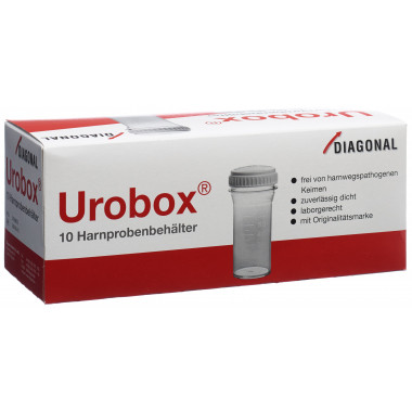 Urobox Harnprobenbehälter Hestia/Diagonal 10 Stück