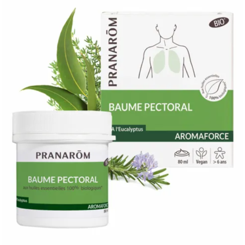 PRANAROM Aromaforce Brustbalsam Bio 80ml PRANAROM Aromaforce Brustbalsam Bio 80ml