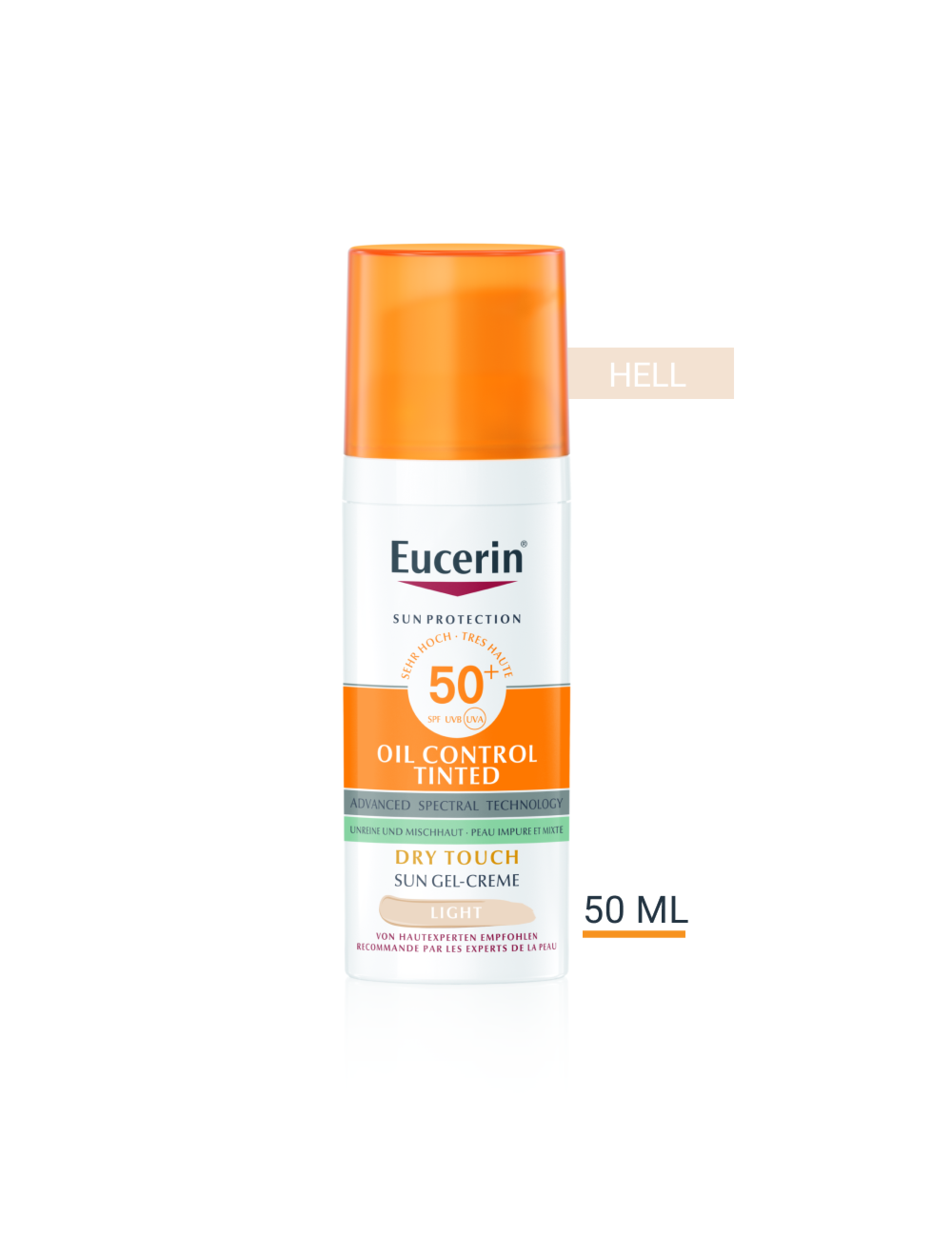Eucerin SUN Face Pigment Control Fluid getönt Medium LSF50+ Disp 50 ml Eucerin SUN Face Pigment Control Fluid getönt Medium LSF50+ Disp 50 ml