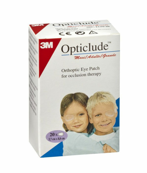 3M OPTICLUDE MAXI Augenverband 8x5.7cm 20 Stück 3M OPTICLUDE MAXI Augenverband 8x5.7cm 20 Stück