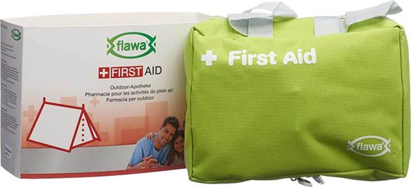 FLAWA Outdoor-Apotheke Etui lime FLAWA Outdoor-Apotheke Etui lime