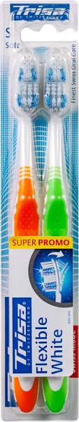 Trisa Flexible Head Zahnbürste Duo soft Trisa Flexible Head Zahnbürste Duo soft