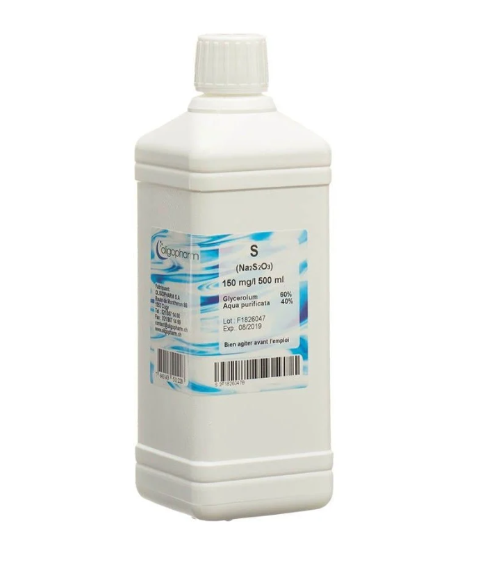 OLIGOPHARM Schwefel Lös 150 mg/l 500ml