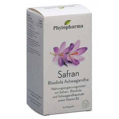Phytopharma Safran Kapseln 60 Stück Phytopharma Safran Kapseln 60 Stück