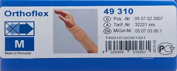 THUASNE Orthoflex Handgelenkband M 21cm links hf