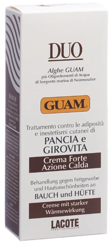 GUAM Duo Creme Bauch und Hüfte wärmend 150ml