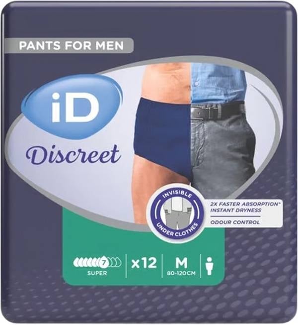 iD Discreet Pants M Super Btl 12 Stück