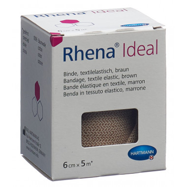 Rhena Ideal Elastische Binde 6cmx5m hautfarben