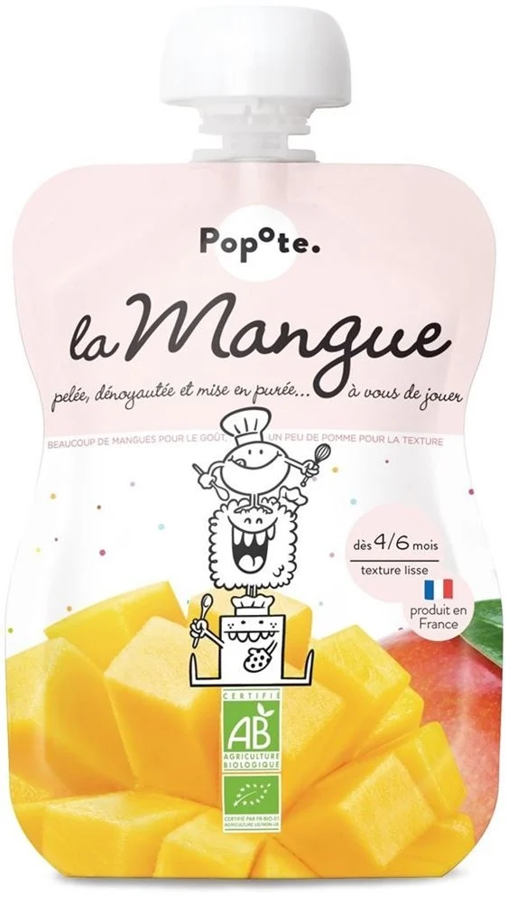 POPOTE Quetschie Mango Bio 120g