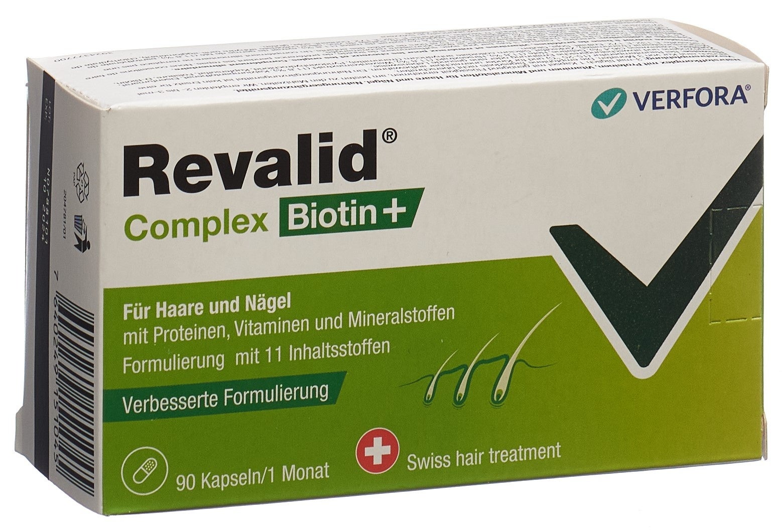 Revalid Complex Biotin+ Kapseln 90 Stück Revalid Complex Biotin+ Kapseln 90 Stück
