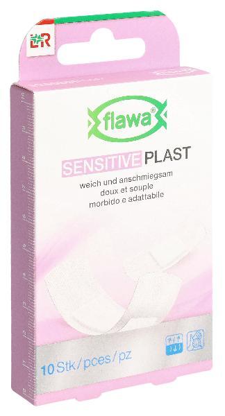 Flawa Sensitive Plast Pflasterstreif 2 Gr 10 Stück