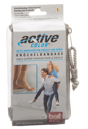 Bort ActiveColor Knöchelbandage M -23cm beige Bort ActiveColor Knöchelbandage M -23cm beige