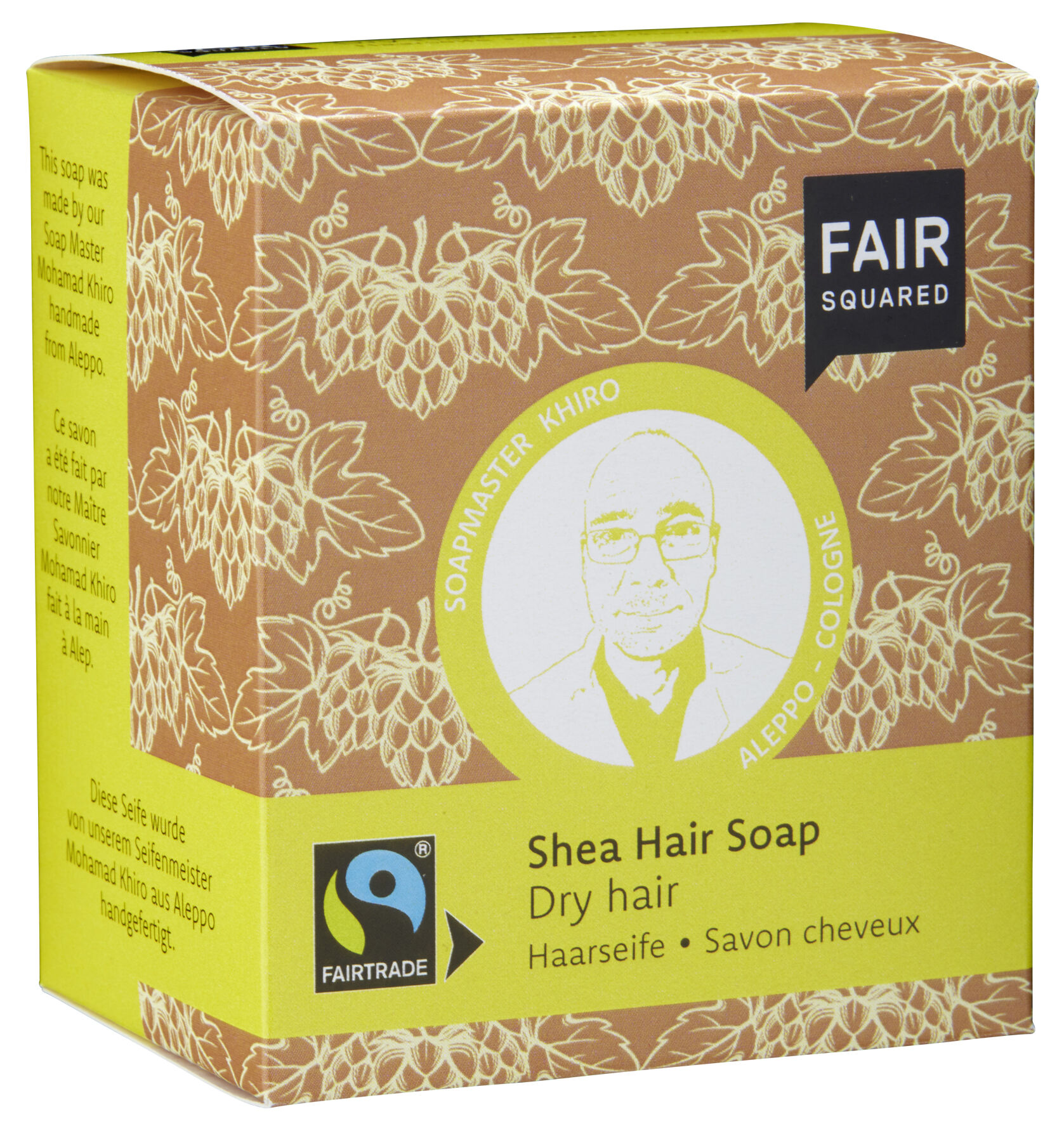 FAIR SQUARED Hair Soap Shea Dry Hair 2 x 80g