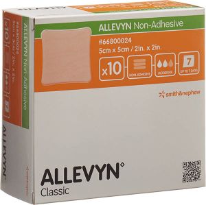 Allevyn Non-Adhesive Wundverband 5x5cm 10 Stück Allevyn Non-Adhesive Wundverband 5x5cm 10 Stück