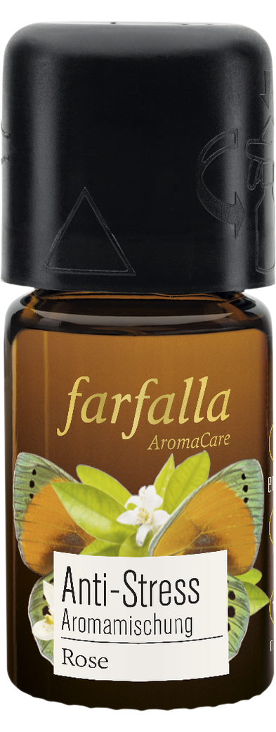 FARFALLA Aromamischung Rose Anti-Stress 5ml FARFALLA Aromamischung Rose Anti-Stress 5ml