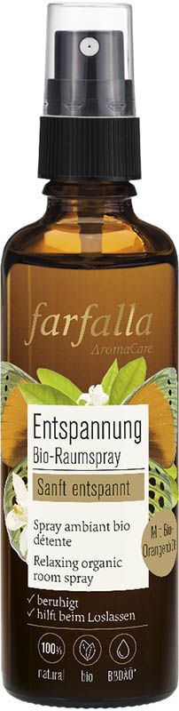 FARFALLA Bio-Raumspray sanft entsp Orangenbl 75ml FARFALLA Bio-Raumspray sanft entsp Orangenbl 75ml