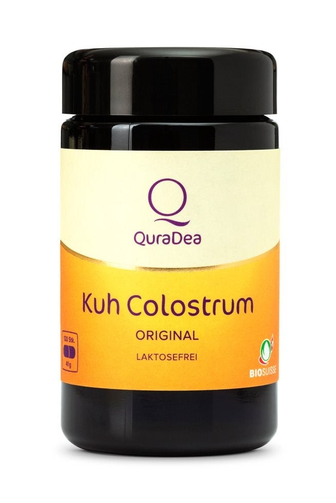 QuraDea Kuh Colostrum Original Kaps Bio pasteurisiert 120 Stück