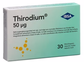 Thirodium Weichkapseln 50 mcg Jod 30 Stück