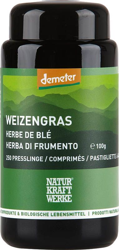 NATURKRAFTWERKE Weizengras Pressl Demeter 250 Stück NATURKRAFTWERKE Weizengras Pressl Demeter 250 Stück