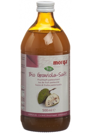 Morga Graviola Saft Bio 500ml Morga Graviola Saft Bio 500ml