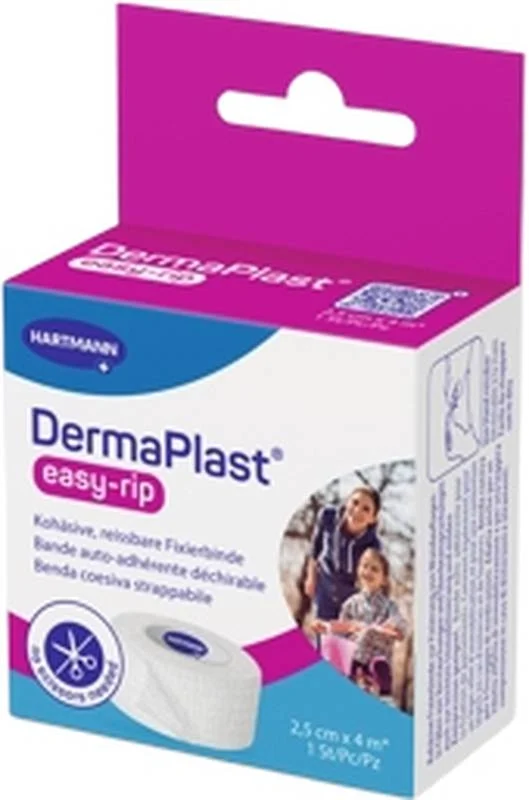 DermaPlast® easy-rip 2.5cmx4m weiss