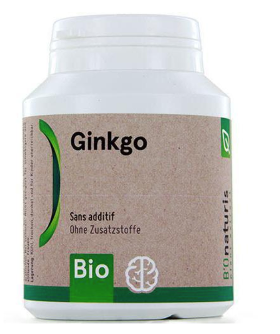 BIOnaturis Ginkgo Kapseln 200 mg Bio Dose 120 Stück