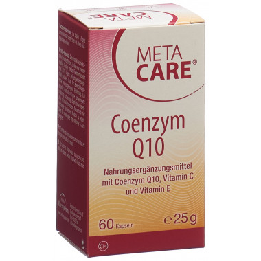 metacare Coenzym Q10 Kapseln 60 Stück metacare Coenzym Q10 Kapseln 60 Stück