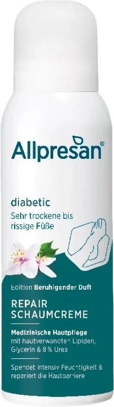 ALLPRESAN diabetic Schaumcreme intensiv regenerierend (n) 125ml