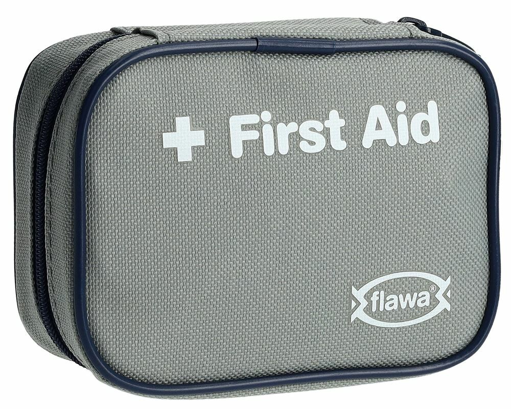FLAWA Taschenapotheke Etui grau FLAWA Taschenapotheke Etui grau