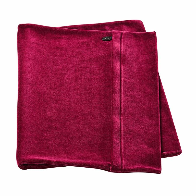 ELSA Kissenbezug 50x11cm Velours bordeaux