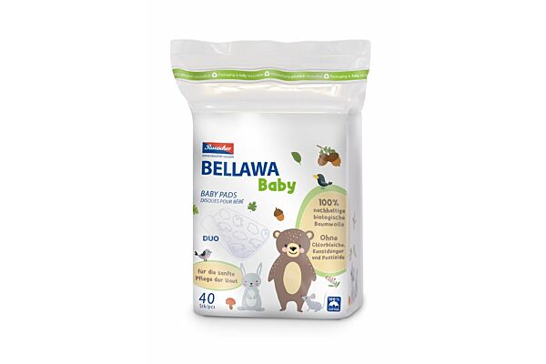 BELLAWA Baby Wattepads Btl 40 Stück