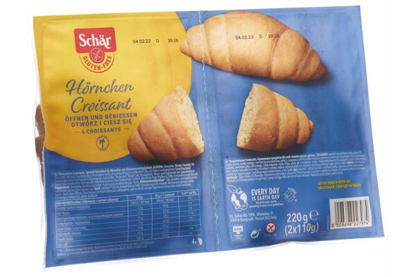 Schär Croissant glutenfrei 220g Schär Croissant glutenfrei 220g