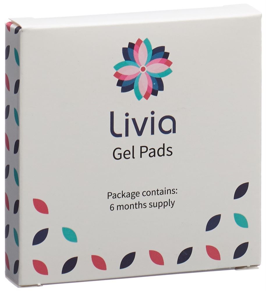 LIVIA Gel-Pads 6-Monatspackung 6 Stück
