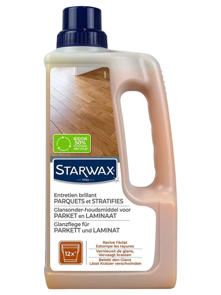 Starwax Glanzpflege 2in1 Parkett Fl 1lt Starwax Glanzpflege 2in1 Parkett Fl 1lt