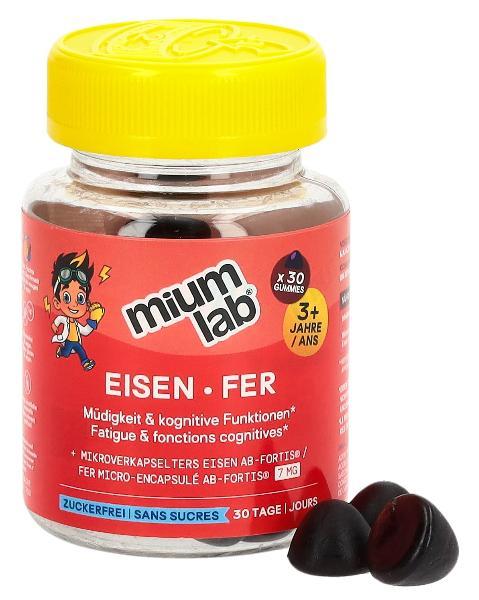 MiumLab Kids Gummies Eisen 30 Stück