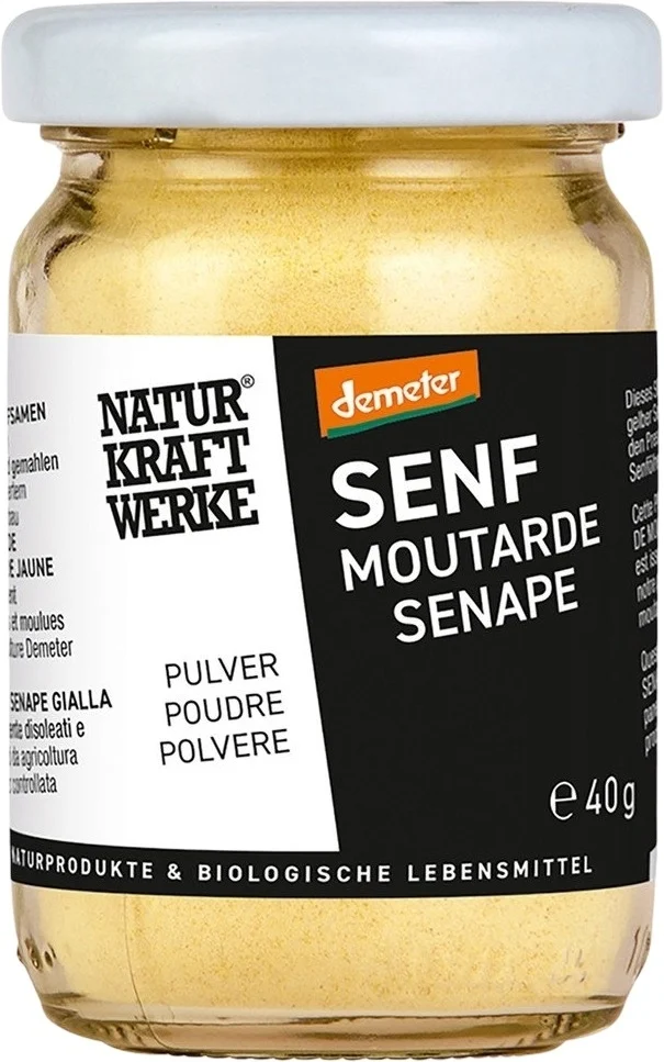 NaturKraftWerke Senfpulver Demeter 40g